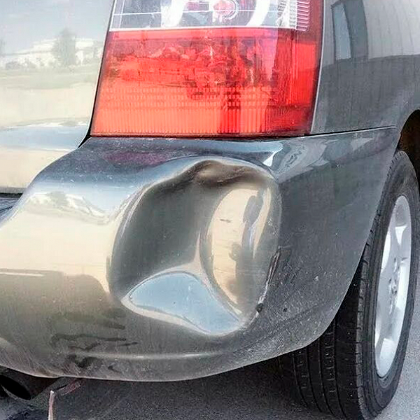 Устранение вмятин — До